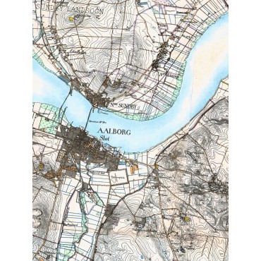 Kartor över Danmark anpassade för Disgen