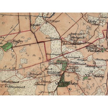 Häradsekonomiska kartor för Disgen