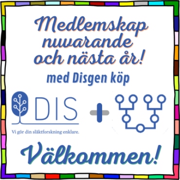 Medlemskap i DIS + Disgen