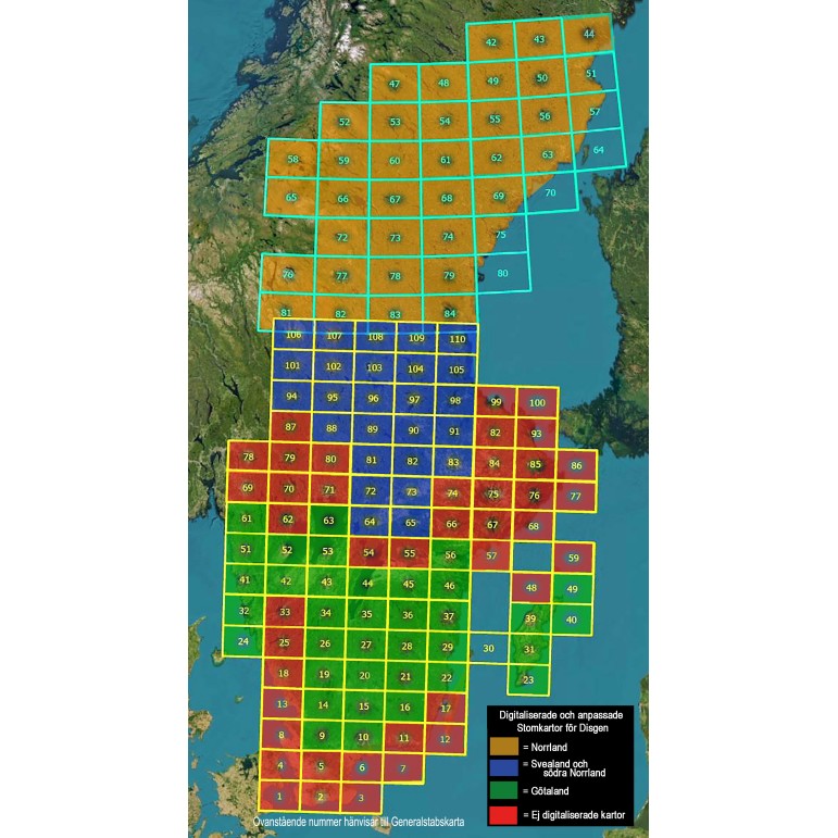 Stomkartor för Disgen